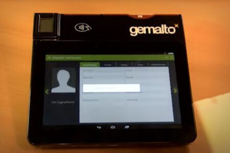 Gemalto Biometric Tablet