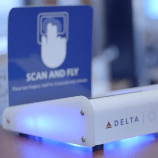 Scan And Fly Delta Airline Fingerprint Scanners Integrated Biometrics