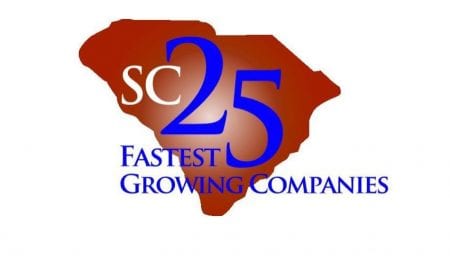 25 Fastest Growing Companies In Sc Award Graphic Ib
