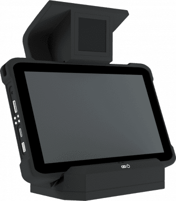 Bpt800 With Integrated Biometrics Sherlock Fingeprint Scanner Product