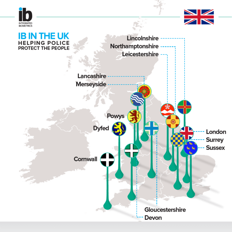IB In The UK Map