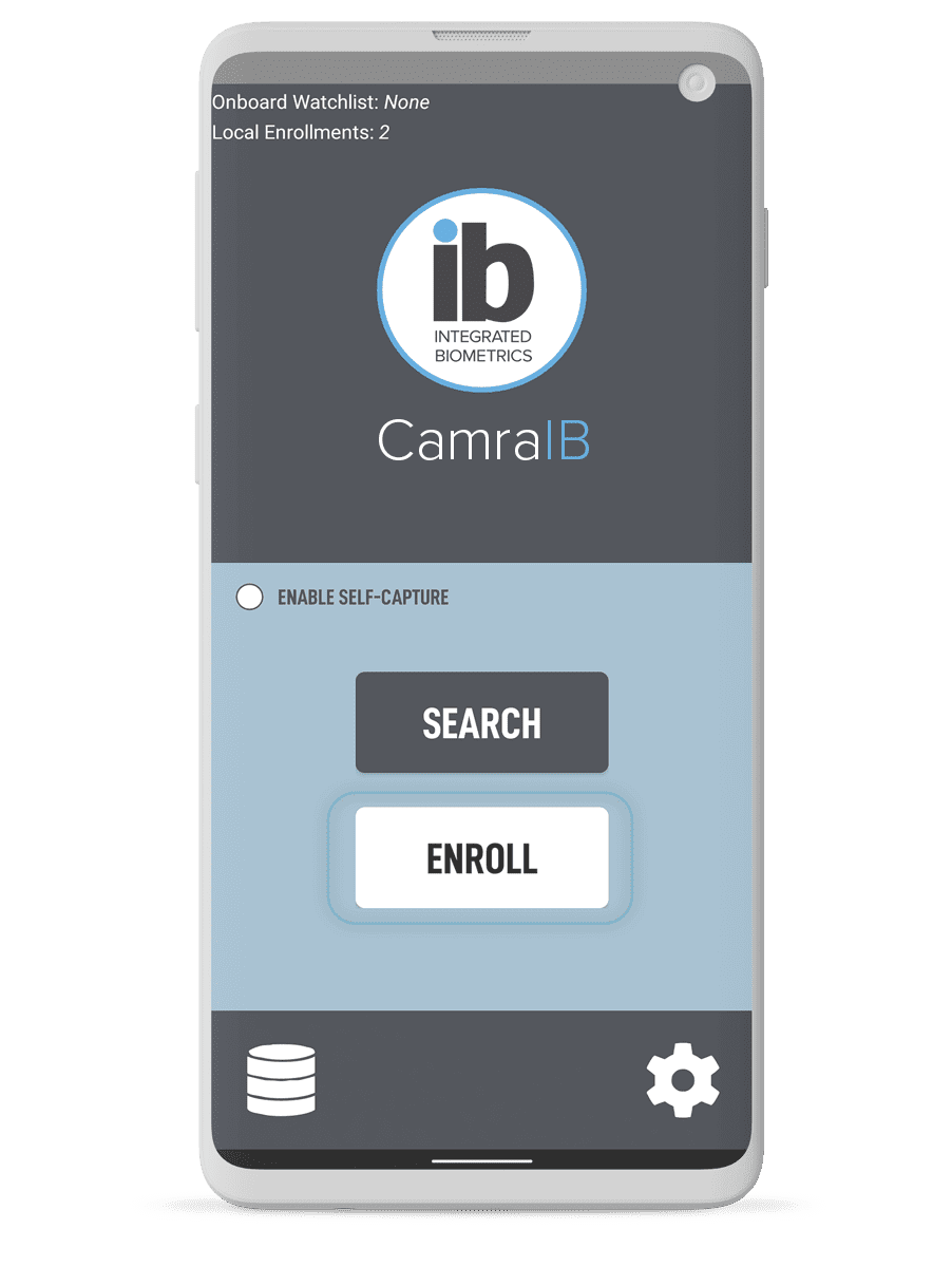 enroll screen