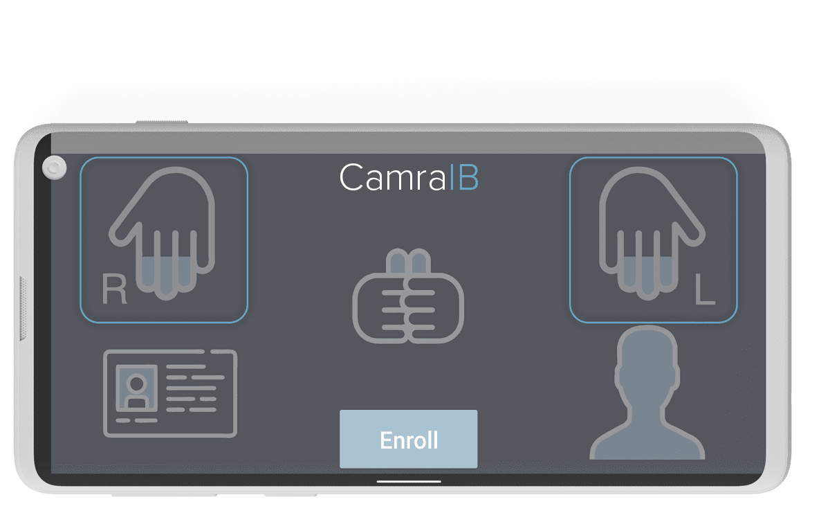 left or hand hand icon screen