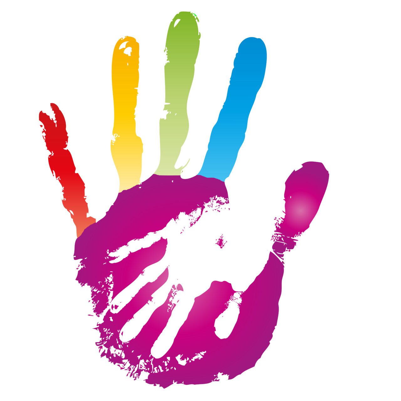 Conceptual Woman And Child Hands